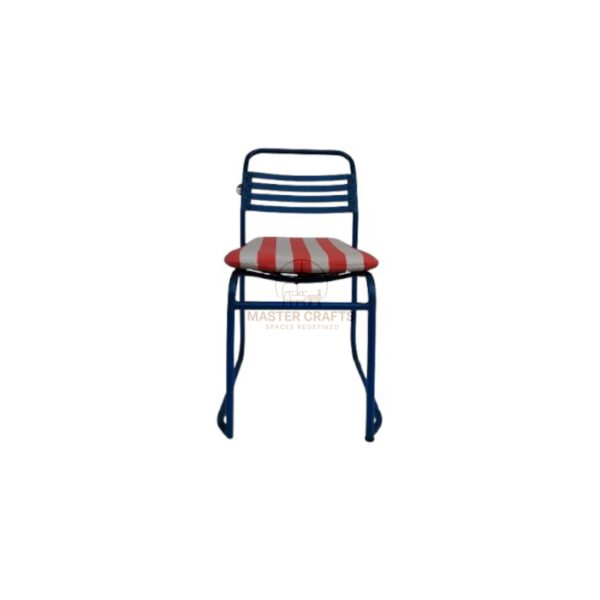 Cobalt Stripe Outdoor Chair
