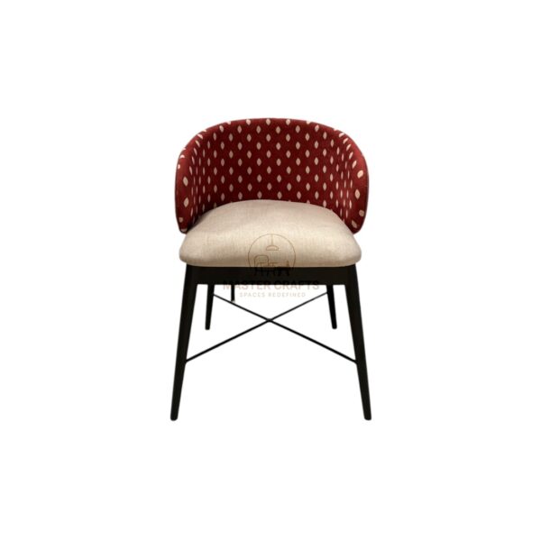 Crimson Dot Armchair