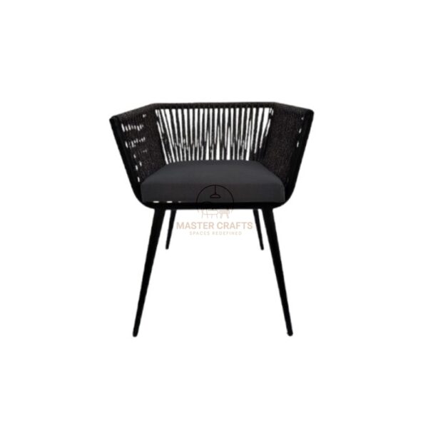 Obsidian Rope Armchair