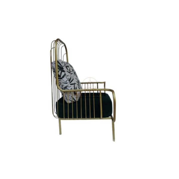 Regal Gold Maharaja Armchair - Image 2