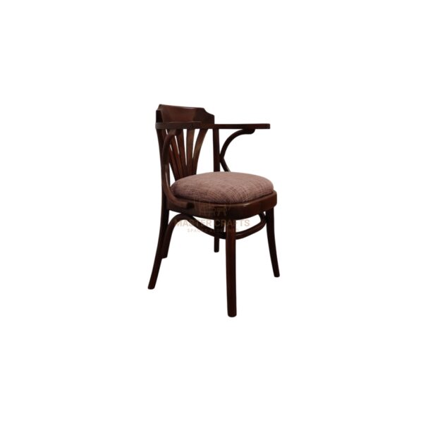 Cocoa Armrest Dining Chair - Image 4