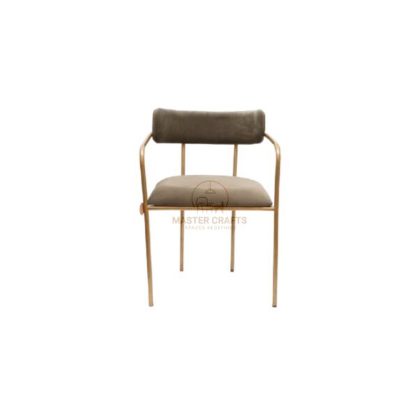 Golden Velvet Armchair