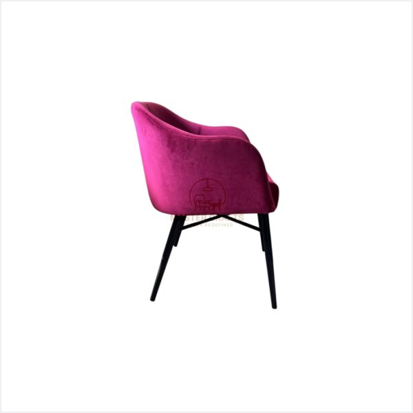 Ruby Elegance Armchair - Image 3