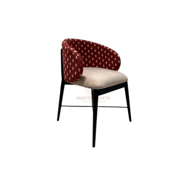 Crimson Dot Armchair - Image 3