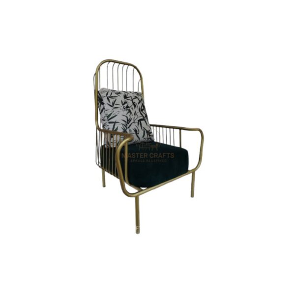 Regal Gold Maharaja Armchair - Image 3