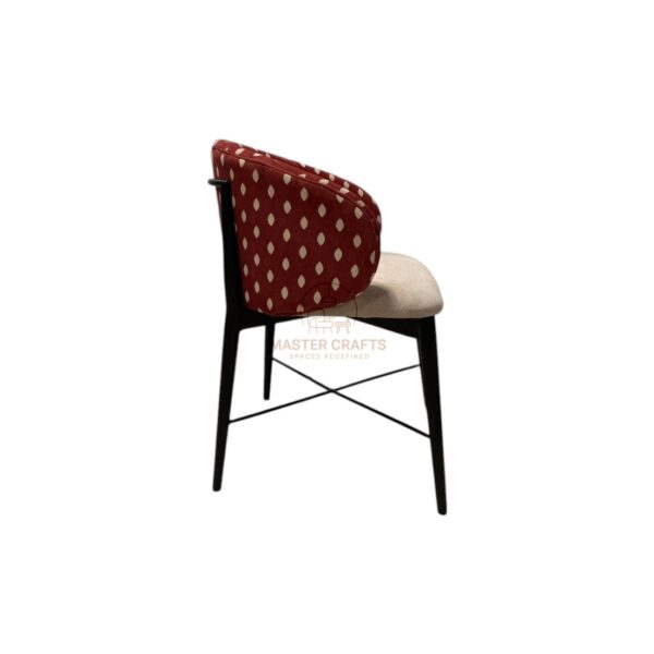 Crimson Dot Armchair - Image 4