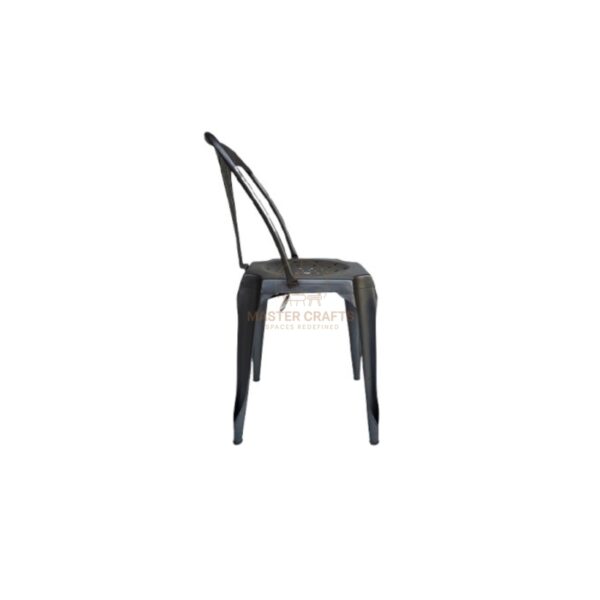 Industrial Metal Side Chair - Image 2