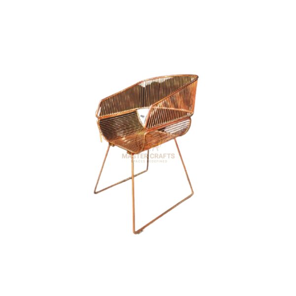 Copper Weave Accent Chair