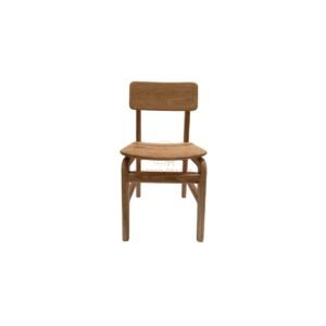 Amber Curve Wood Chair
