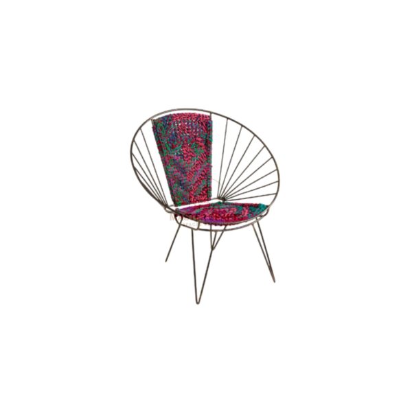 Boho Weave Accent Chair