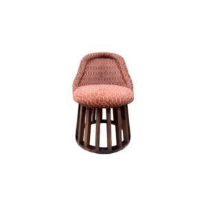 Coral Lattice Armchair