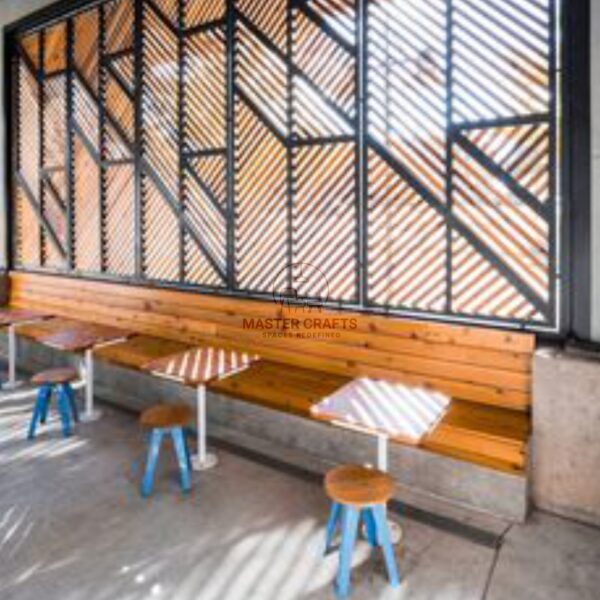 Compact Space-Saving Bench