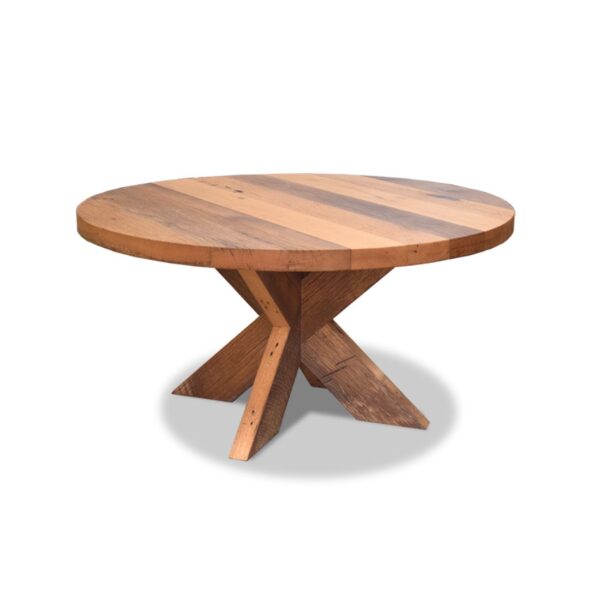 Rustic Foundry Round Table