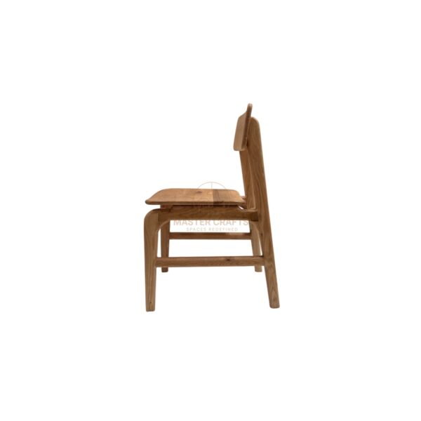 Amber Curve Wood Chair - Image 4