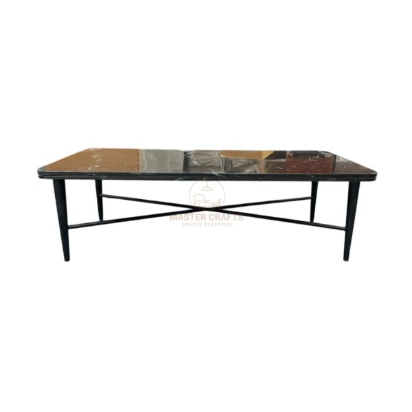 The Mid-Century Marble Dining Table