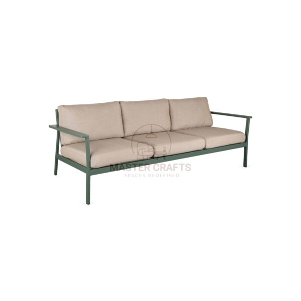 The Minimalist Metal Frame Outdoor Sofa