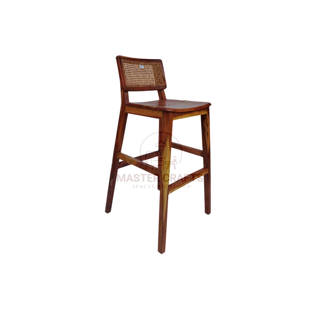 Hazel Cane Bar Chair - Image 2