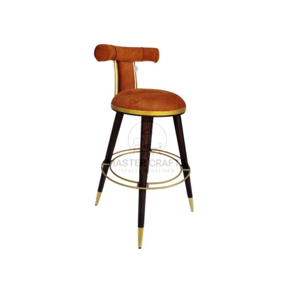 Walnut Charm Bar Chair - Image 2