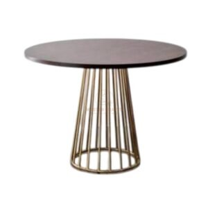 Gilded Cage Pedestal Table