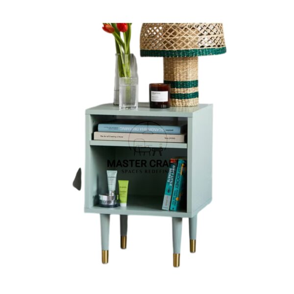 The Aquamarine Gold Nightstand