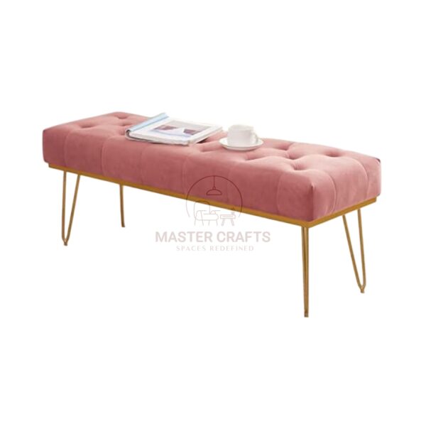 The Velvet Whisper Bench