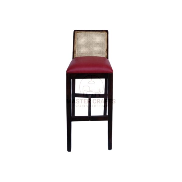Amber Cane Bar Chair
