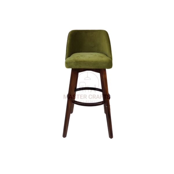 Moss Velvet Bar Chair