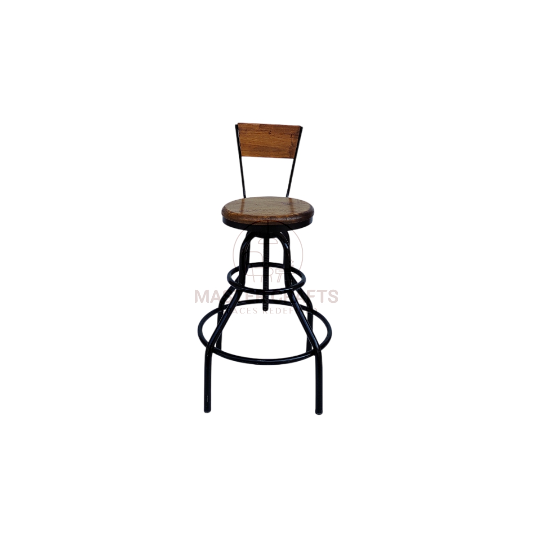 Retro Spin Bar Stool