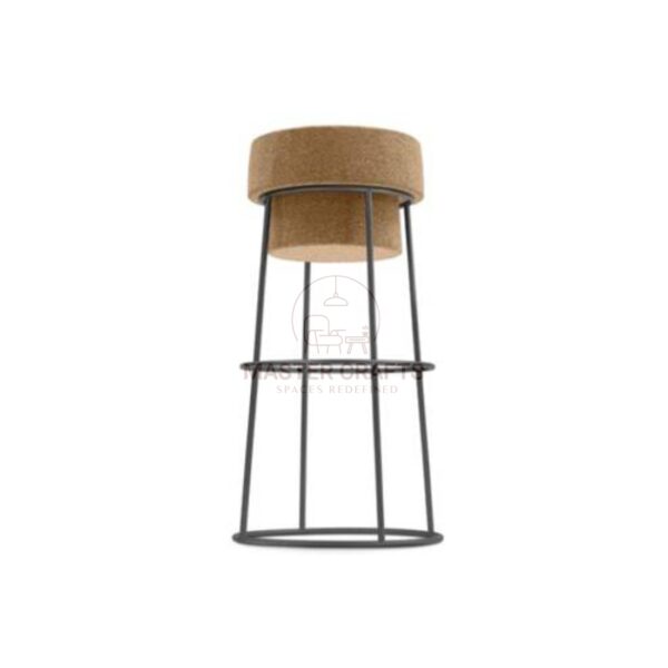 Cylindrical Cork and Wire Stool