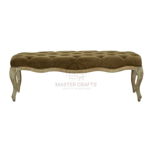 The Baroque Velvet Bench