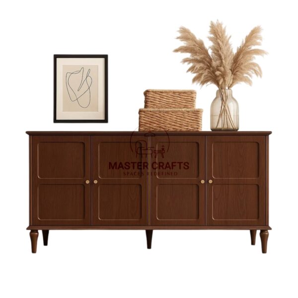 Classic Four-Door Mid-Century Sideboard