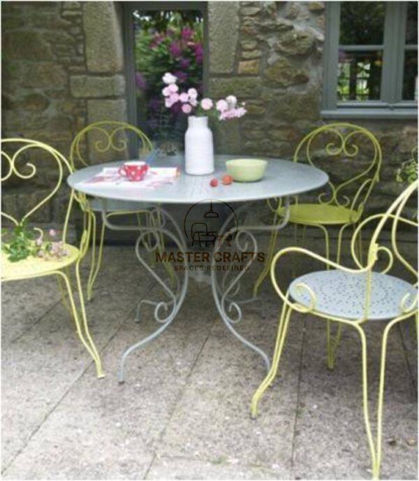 The Traditional Wrought Iron Café