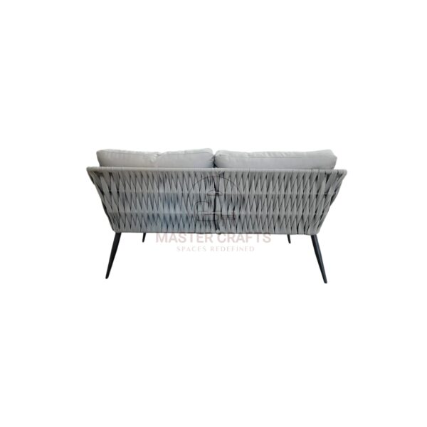 The Modern Rope-Weave Loveseat - Image 2