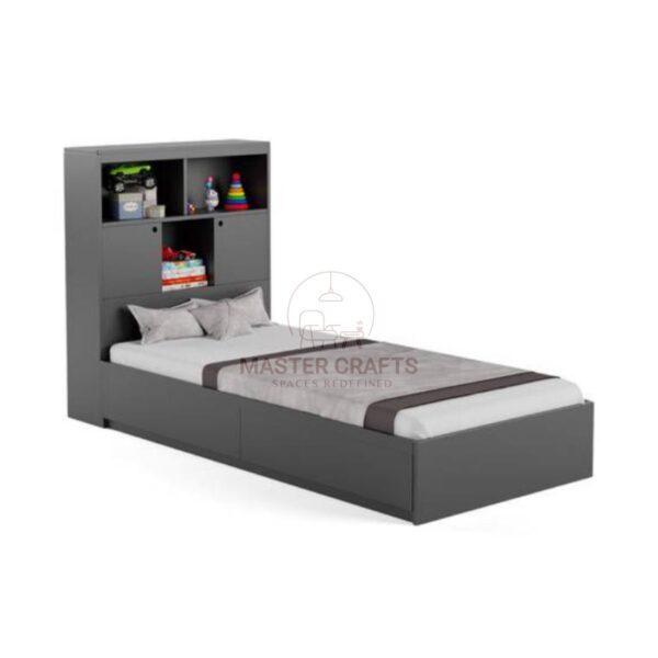 All-in-One Kids' Storage & Bookcase Bed