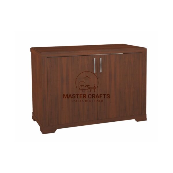 Sleek Modern Low-Profile Storage Cabinet