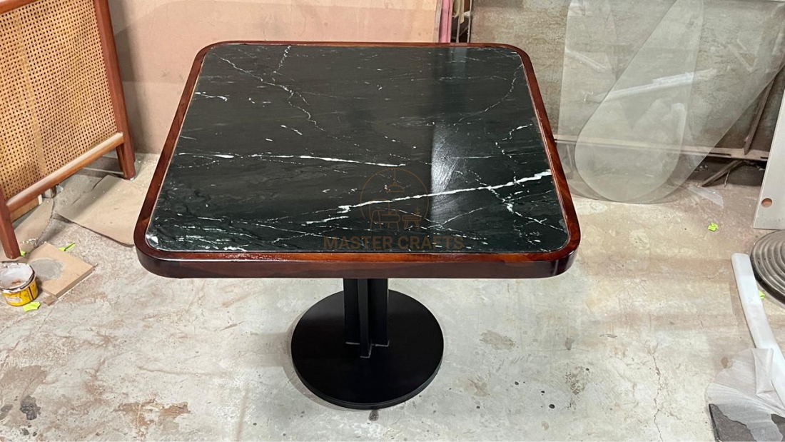 Classic Café Marble Bistro Table