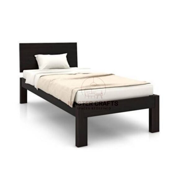 Sleek Espresso Bed Frame