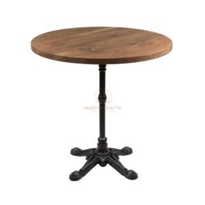 Commercial Iron Bistro Table