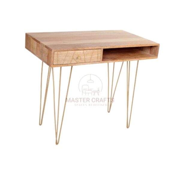 The "Industrial Hairpin Leg Side Desk"