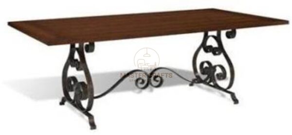 Tuscan Wrought Iron Console Table